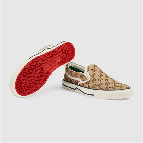 gucci mens sneakers slip on|farfetch Gucci sneakers men.